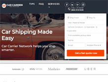 Tablet Screenshot of carcarriernetwork.com